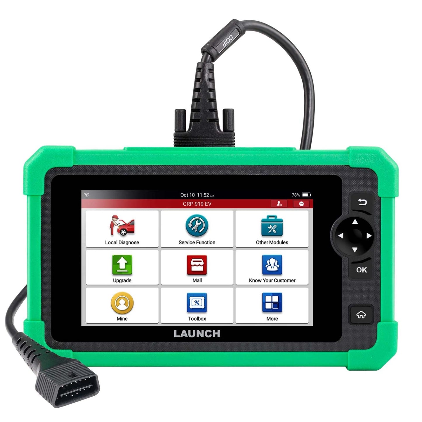 Launch CRP919 EV – profesionální diagnostika pro elektromobily a hybridy
