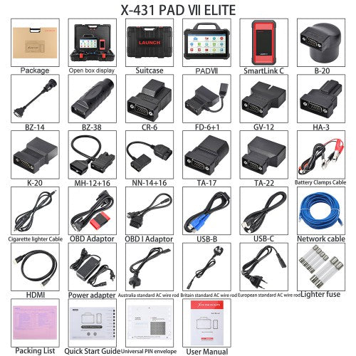 Launch X431 PAD VII Elite 2024 CZ