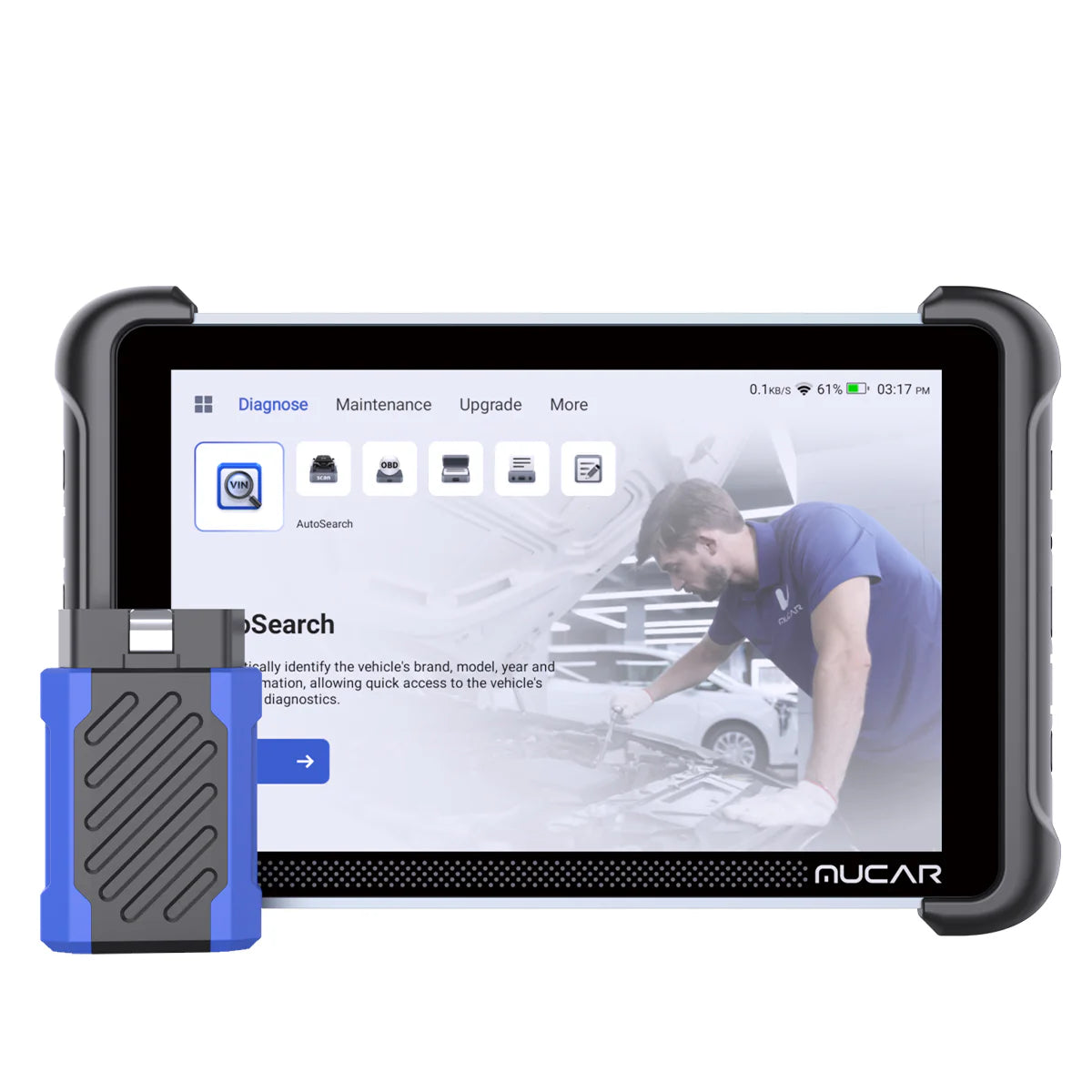 Mucar 892BT – univerzální autodiagnostika OBD2 s češtinou a doživotními aktualizacemi