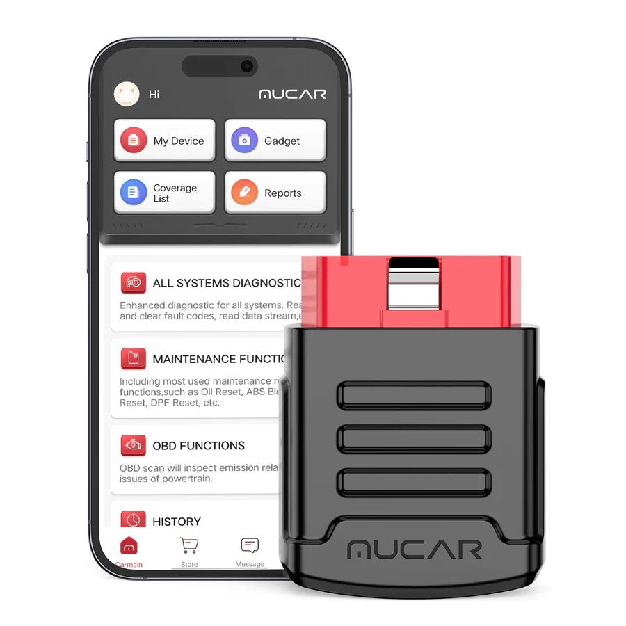 Mucar BT200 Pro – chytrá diagnostika s českým překladem a bezdrátovým připojením