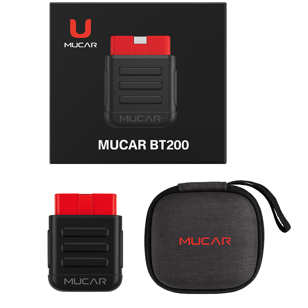 Mucar BT200 Pro – chytrá diagnostika s českým překladem a bezdrátovým připojením