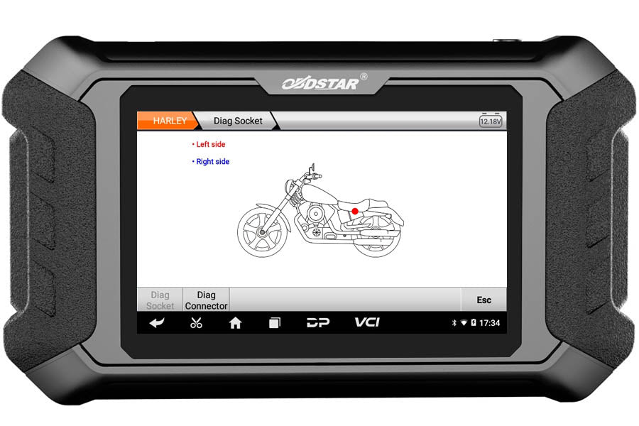 Obdstar iScan Harley Davidson