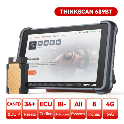 ThinkCar ThinkScan 689BT – profesionální OBD2 diagnostika v češtině s aktualizacemi zdarma