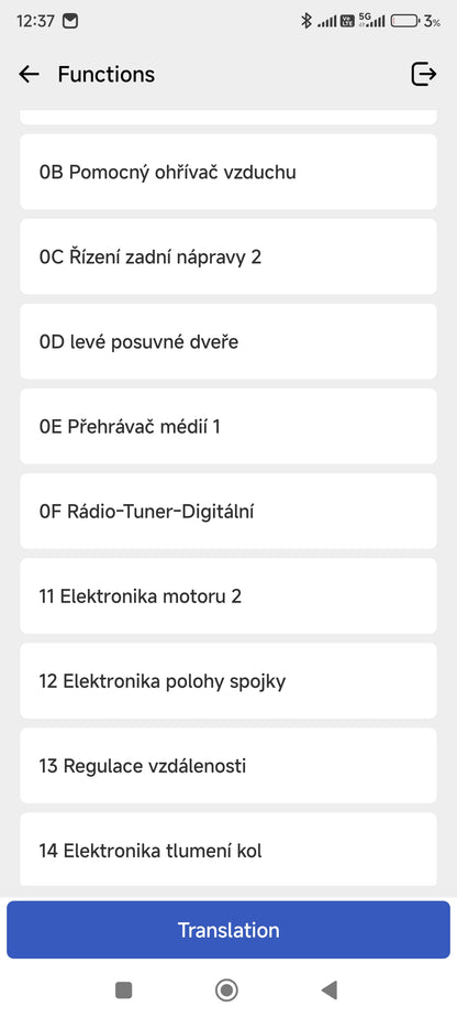 Mucar BT200 Pro – chytrá diagnostika s českým překladem a bezdrátovým připojením
