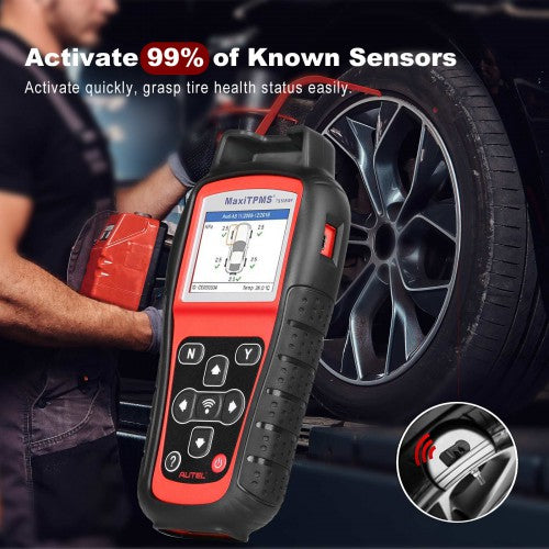 Autel MaxiTPMS TS508WF TPMS  programování senzorů